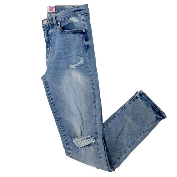 Juicy Couture Denim - Juicy Couture Jeans Ripped Light Wash Size 27